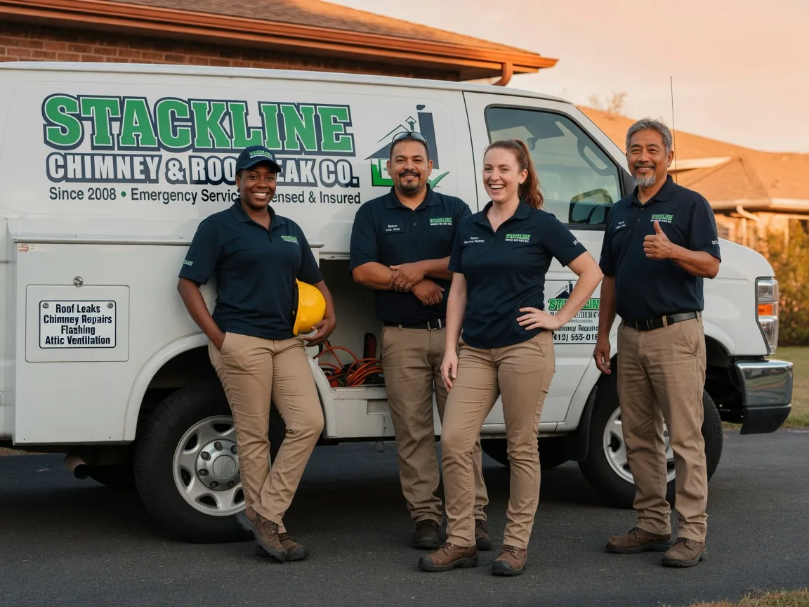 Chimney flashing repair company in Stockholm, ME